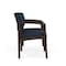 Lesro Lenox 2 Seat Tandem Seating W/ Arm, 44 in W 26 in L 31.5 in H LW2103 - alternate 3
